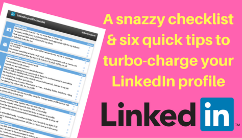 LinkedIn checklist blog